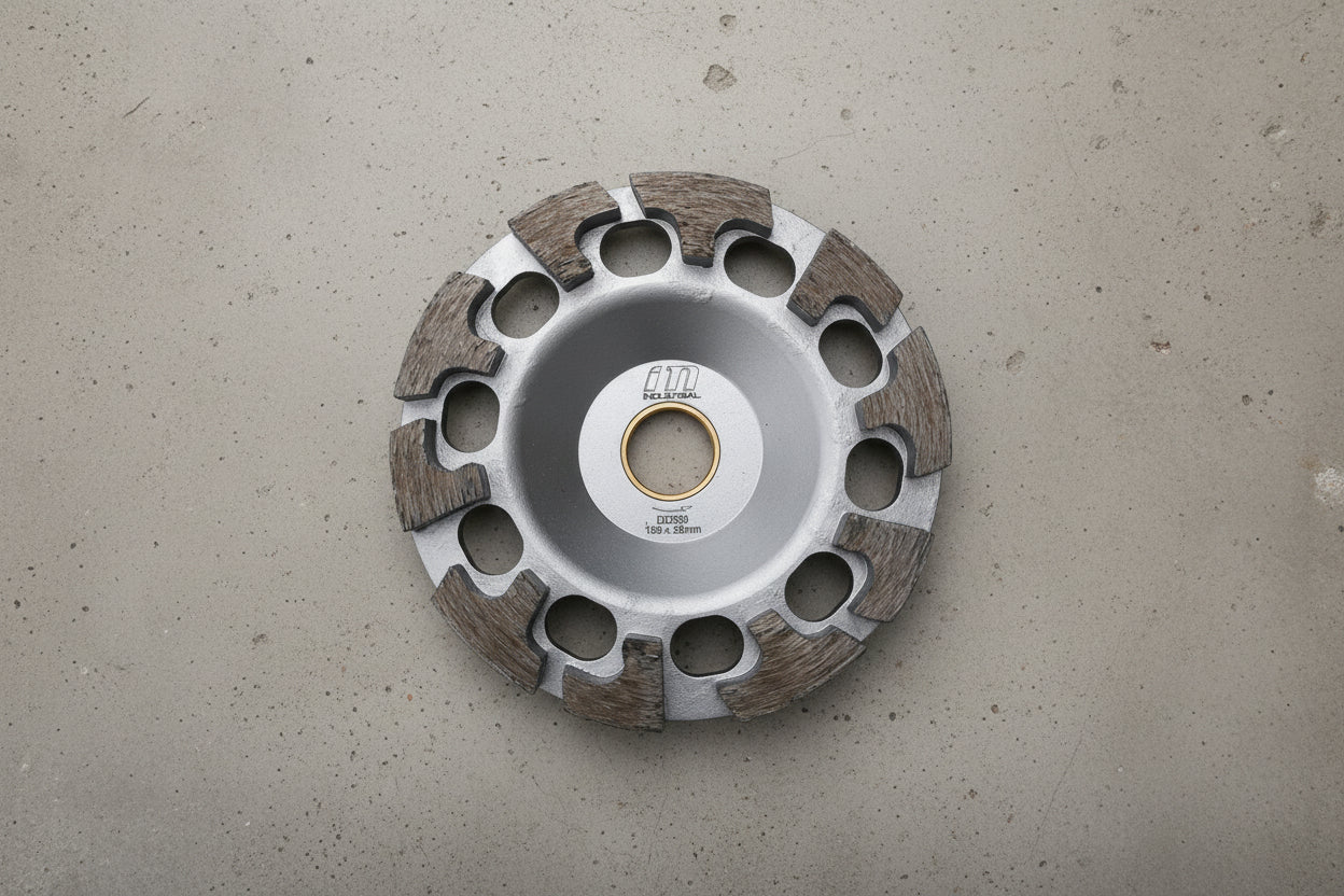 Diamantslipskål Silver 130x 25 24