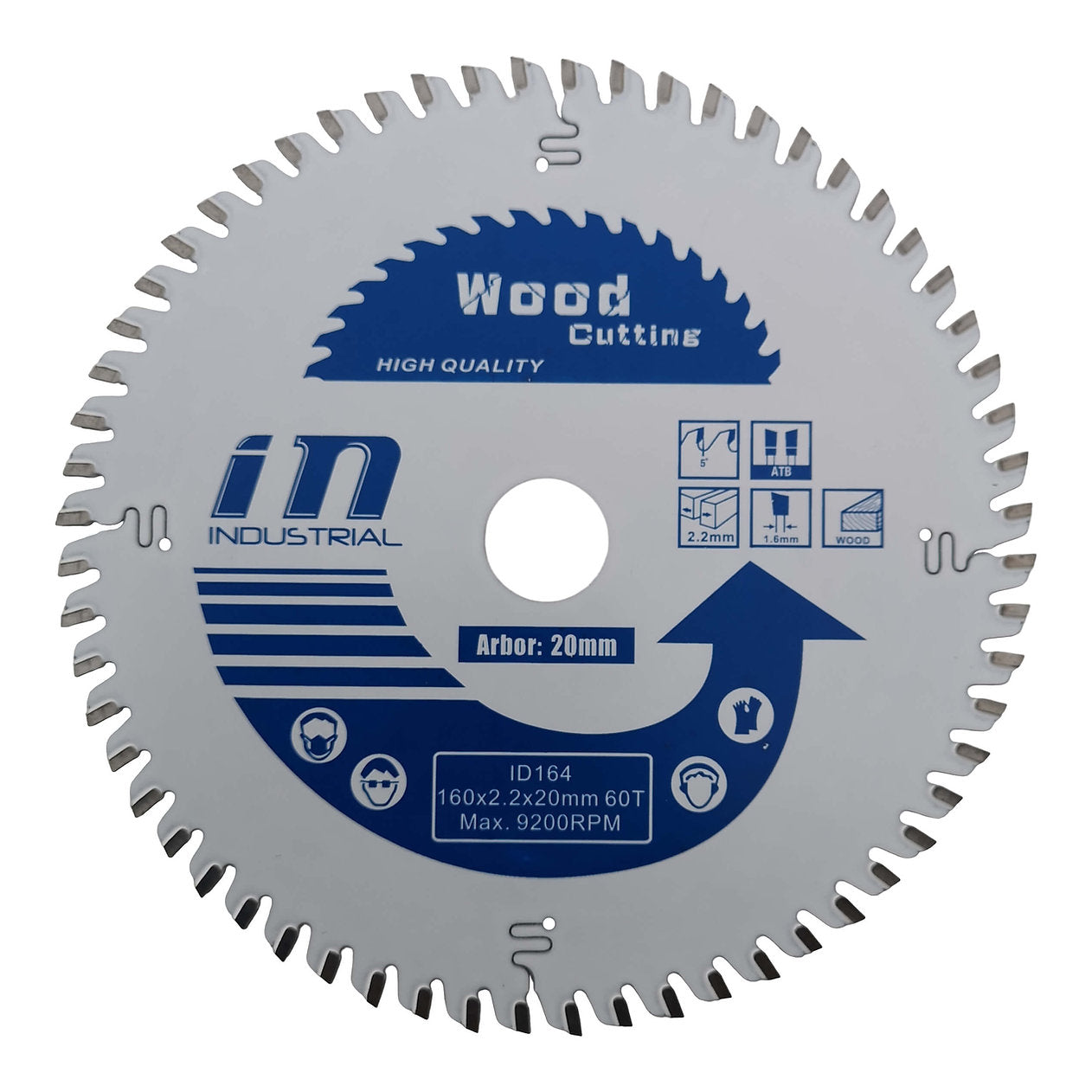 Sågklinga Trä (Sänksåg) 160 mm