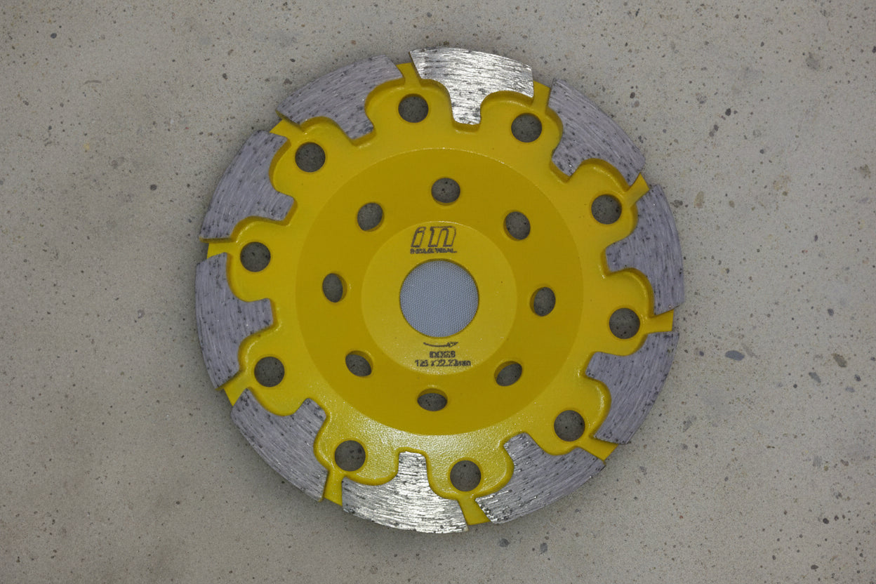 Diamantslipskål T-type 125 mm